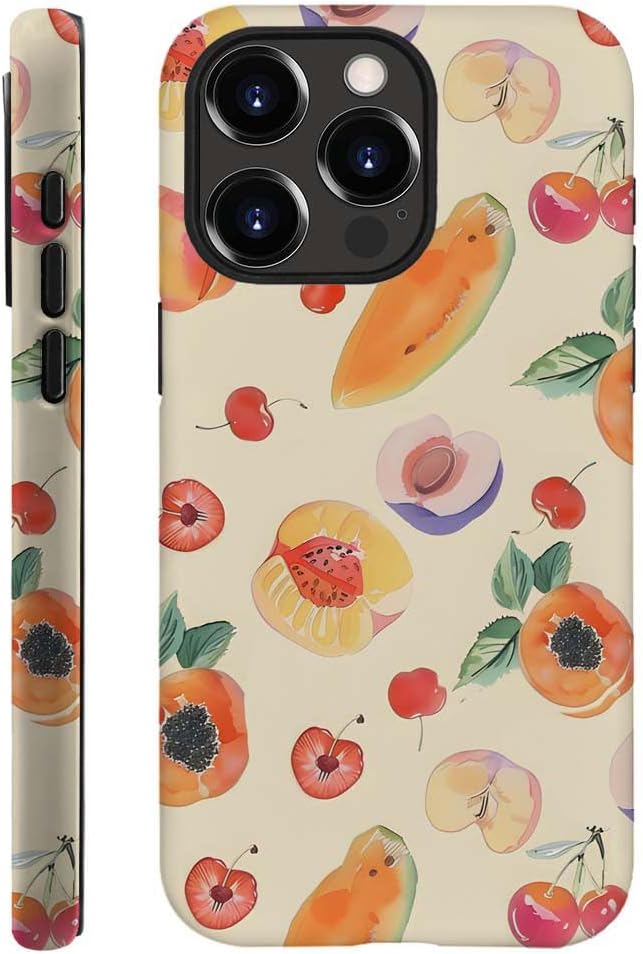 Compatible with for iPhone 14 Pro Max,Watercolor Floral Shell Phone Case for Girl Women Boy Men,Scratch Resistant Shockproof Cover Case for iPhone 14 Pro Max