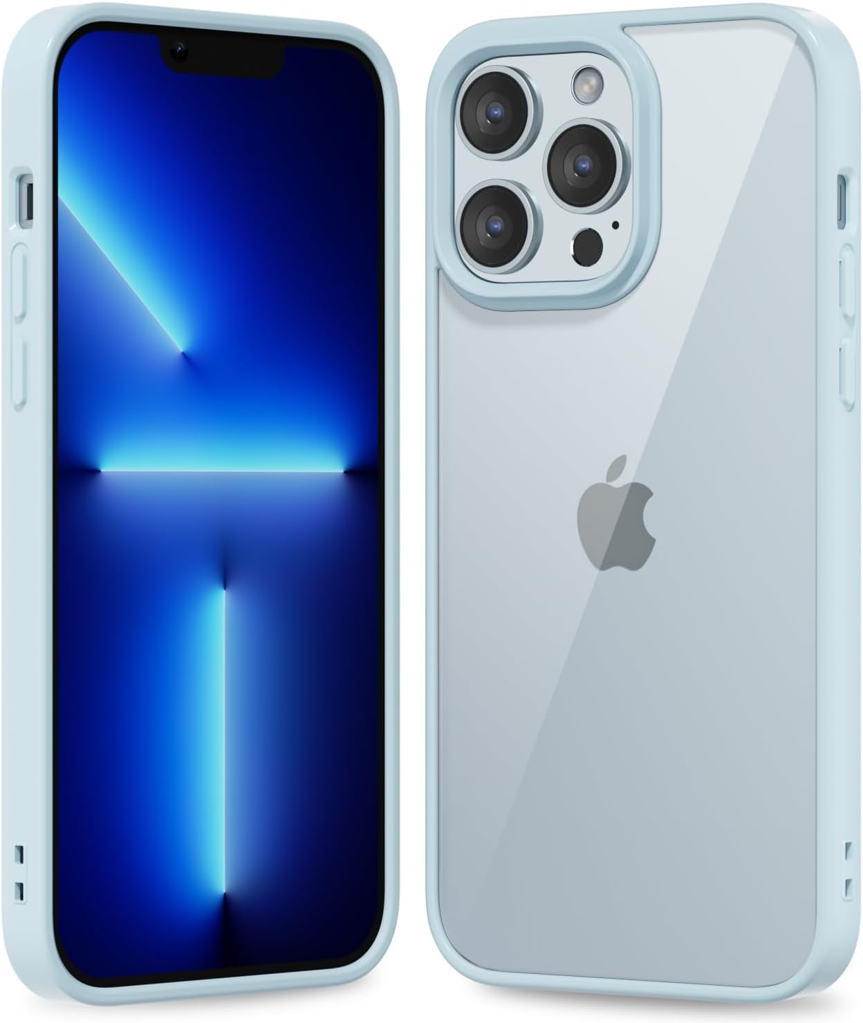 Thin Slim Clear case for iPhone XR, Transparent Hybrid Hard Shell Plastic & Soft Silicone Rubber Bumper, Non-Yellow Acrylic Protective Lightweight Cover for Women, White