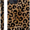for iPhone 11 Case,HH2 Cheetah Print Leopard Hybrid 2 Layer Hard Shell Design Pattern Protective Silicone Case