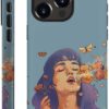 Innovatemee Case Compatible with iPhone 14 Pro Max,Vintage Sun and Star Artwork Phone Case for iPhone 14 Pro Max,Cases for Girls and Boys,Fall Prevention Hybrid 2-Layer Hard Shell Phone Case