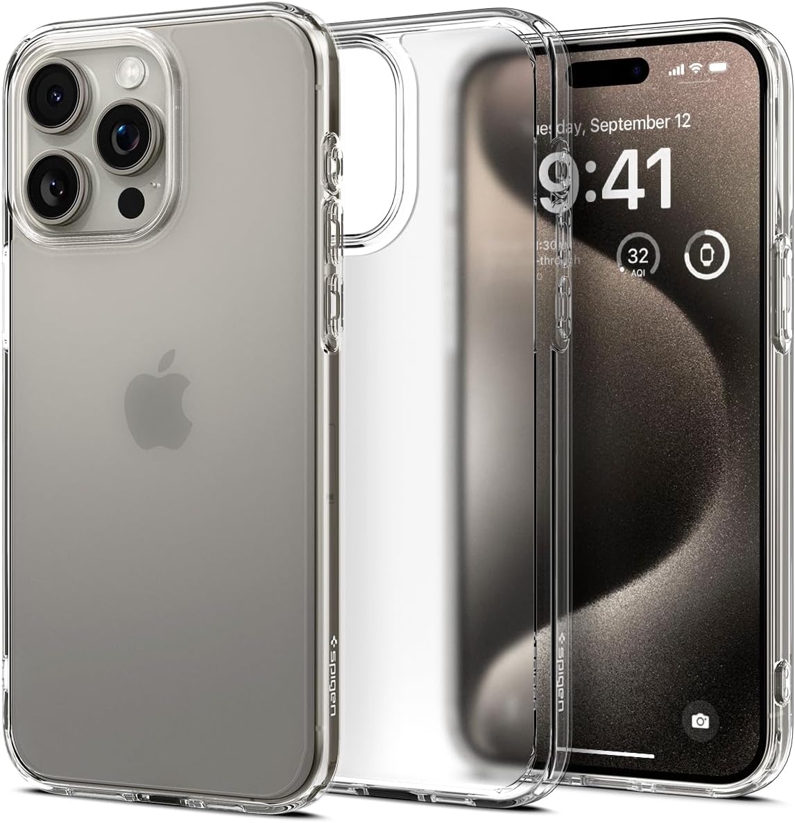 For iPhone 15 Case (2023) [Anti-Yellowing], [Military-Grade Protection] - Crystal Clear