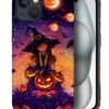 case Compatible with iPhone 13, Dark Blue Steed and Cactus Mix Two Layers of Protective Hard Shell Clear Design and dust-Proof. Suitable for iPhone 13