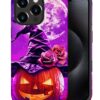 case Compatible with iPhone 13, Dark Blue Steed and Cactus Mix Two Layers of Protective Hard Shell Clear Design and dust-Proof. Suitable for iPhone 13