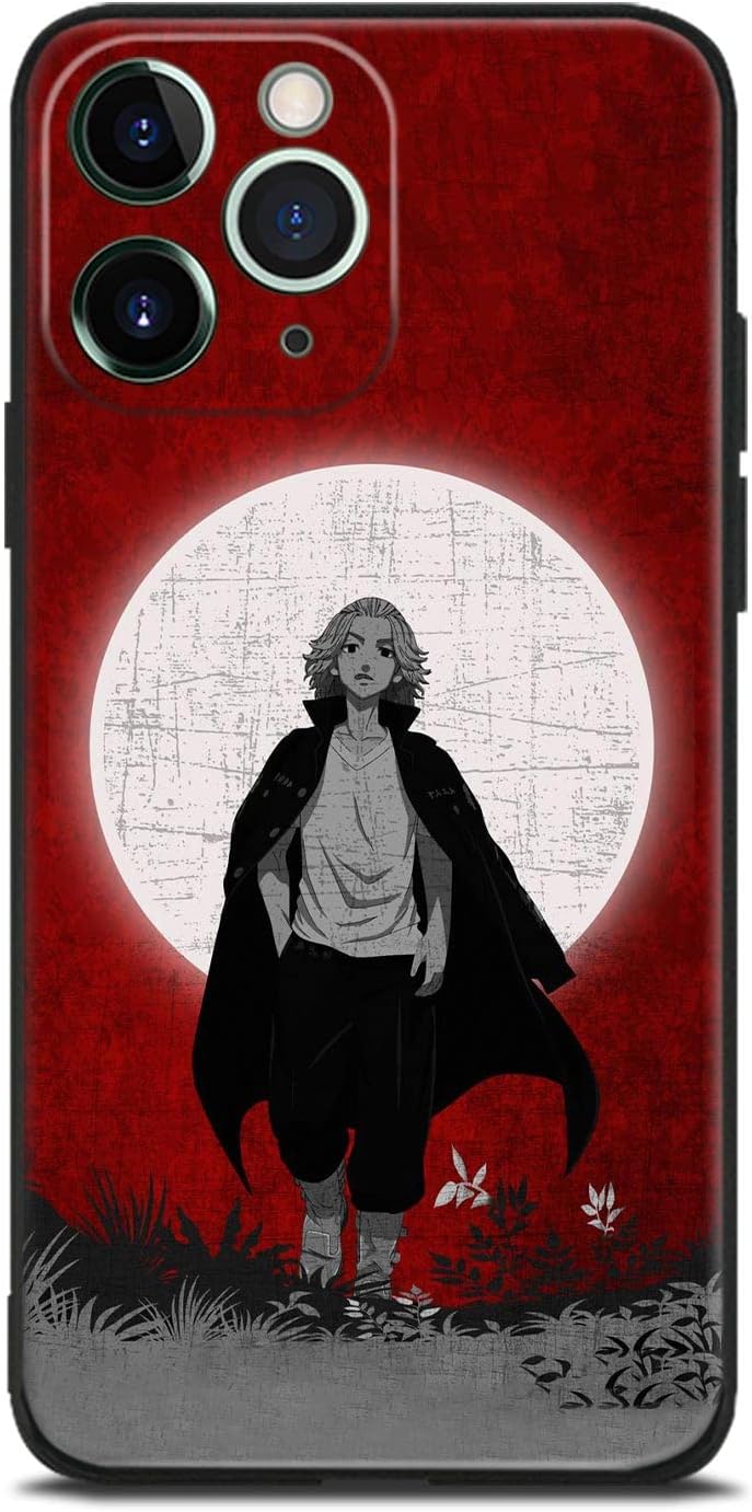 Japanese Anime Design Pattern Non-Slip Shockproof Protective Manga Shell Cover Anti-Drop Cell Phone Cases (for iPhone 11)