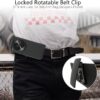 Open Case with Belt Clip, Open Holster Case with Screen Protector, Kickstand Holder, Slim Shell Full Body Shockproof Cell Phone Cover for One Plus 1+ Open-Black