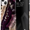Phone Case Compatible with iPhone 14 Plus - Hybrid 2-Layer Hard Shell + Silicone Protective Case - Blue Hearts Love Kiss Amor - Scratch-Resistant Shockproof Cover