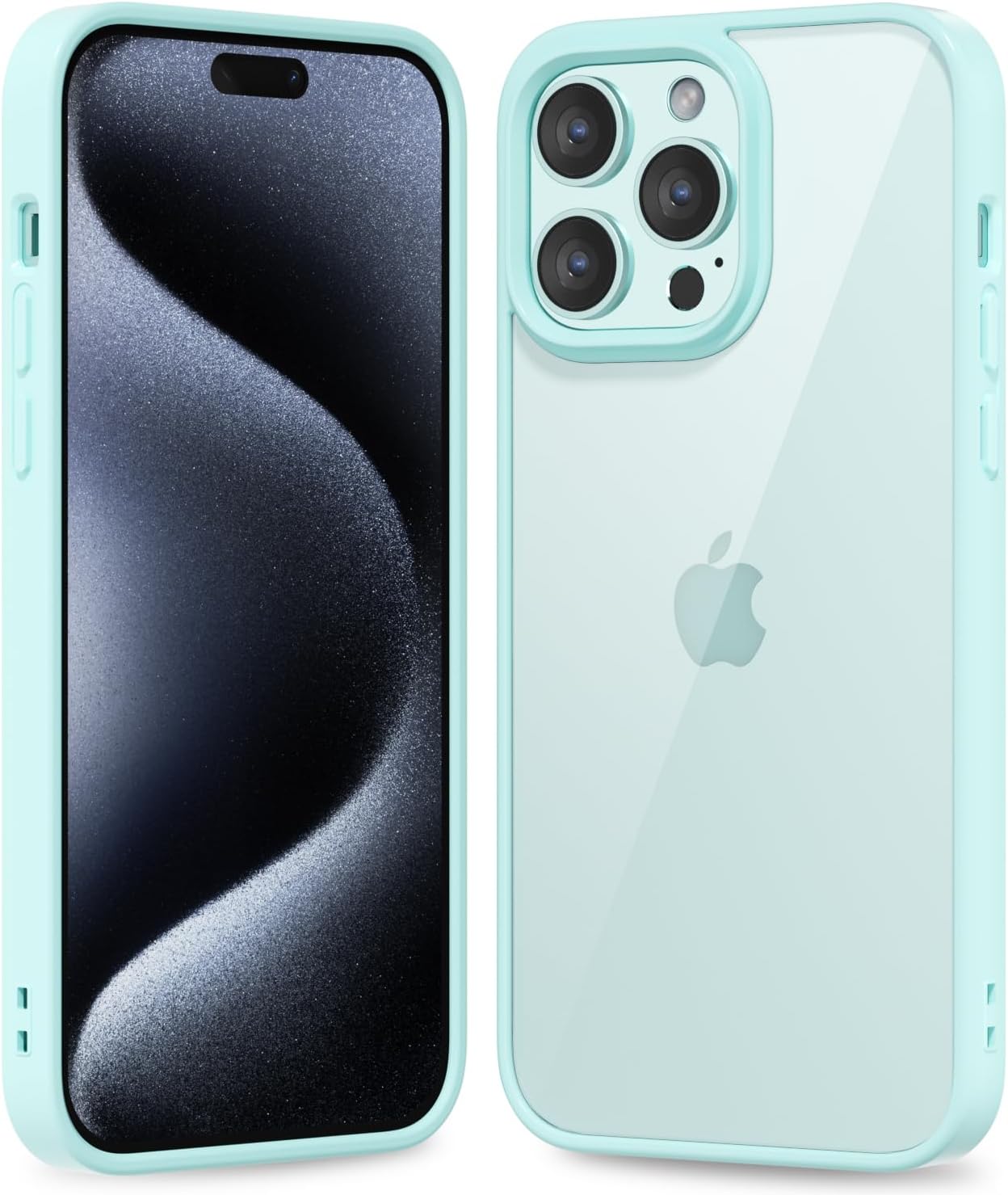 Thin Slim Clear case for iPhone XR, Transparent Hybrid Hard Shell Plastic & Soft Silicone Rubber Bumper, Non-Yellow Acrylic Protective Lightweight Cover for Women, White