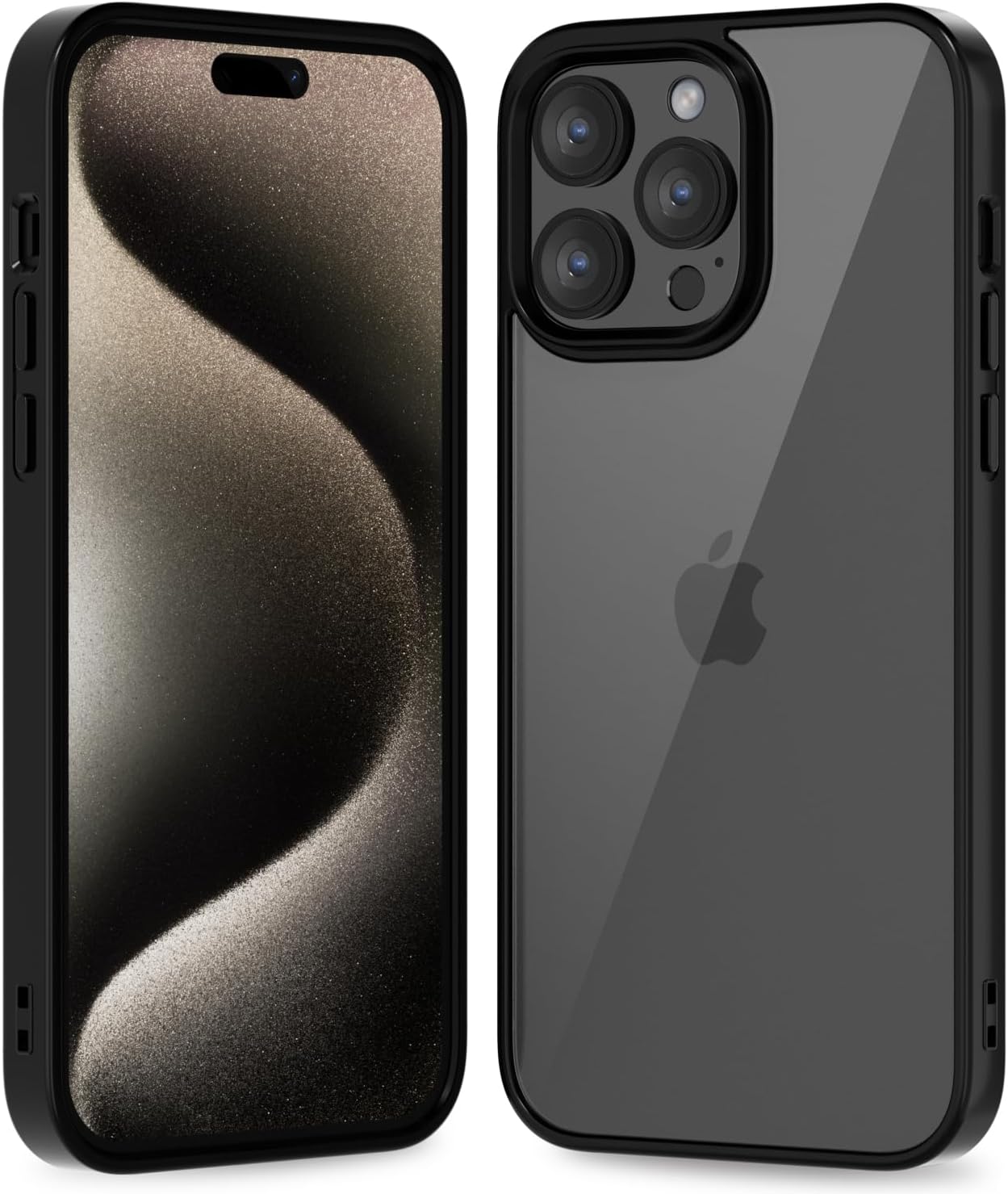 Thin Slim Clear case for iPhone XR, Transparent Hybrid Hard Shell Plastic & Soft Silicone Rubber Bumper, Non-Yellow Acrylic Protective Lightweight Cover for Women, White