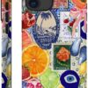 Compatible with for iPhone 14,Fruit Lemon European Summer Collage Phone Case for Girl Women Boy Men,Scratch Resistant Shockproof Cover Case for iPhone 14