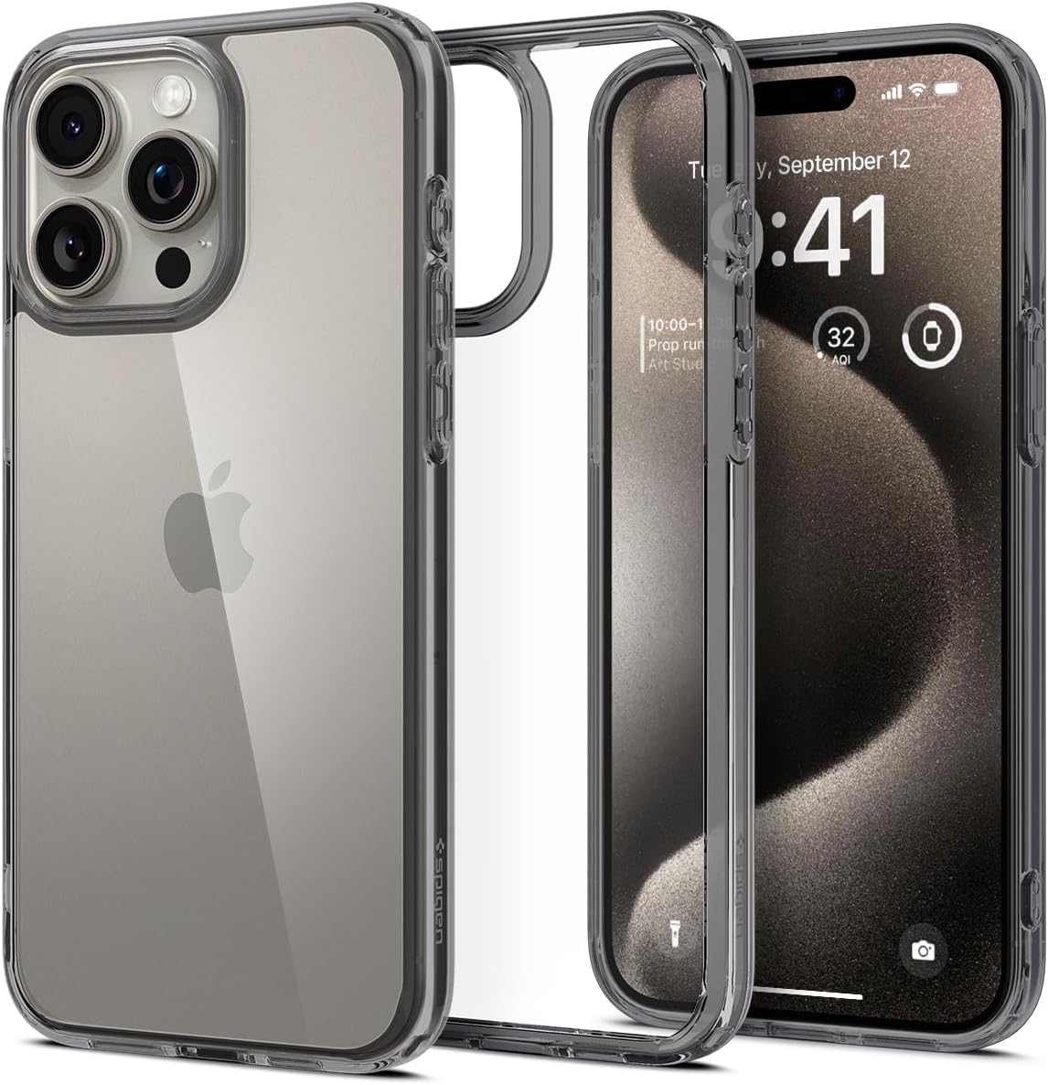 For iPhone 15 Case (2023) [Anti-Yellowing], [Military-Grade Protection] - Crystal Clear