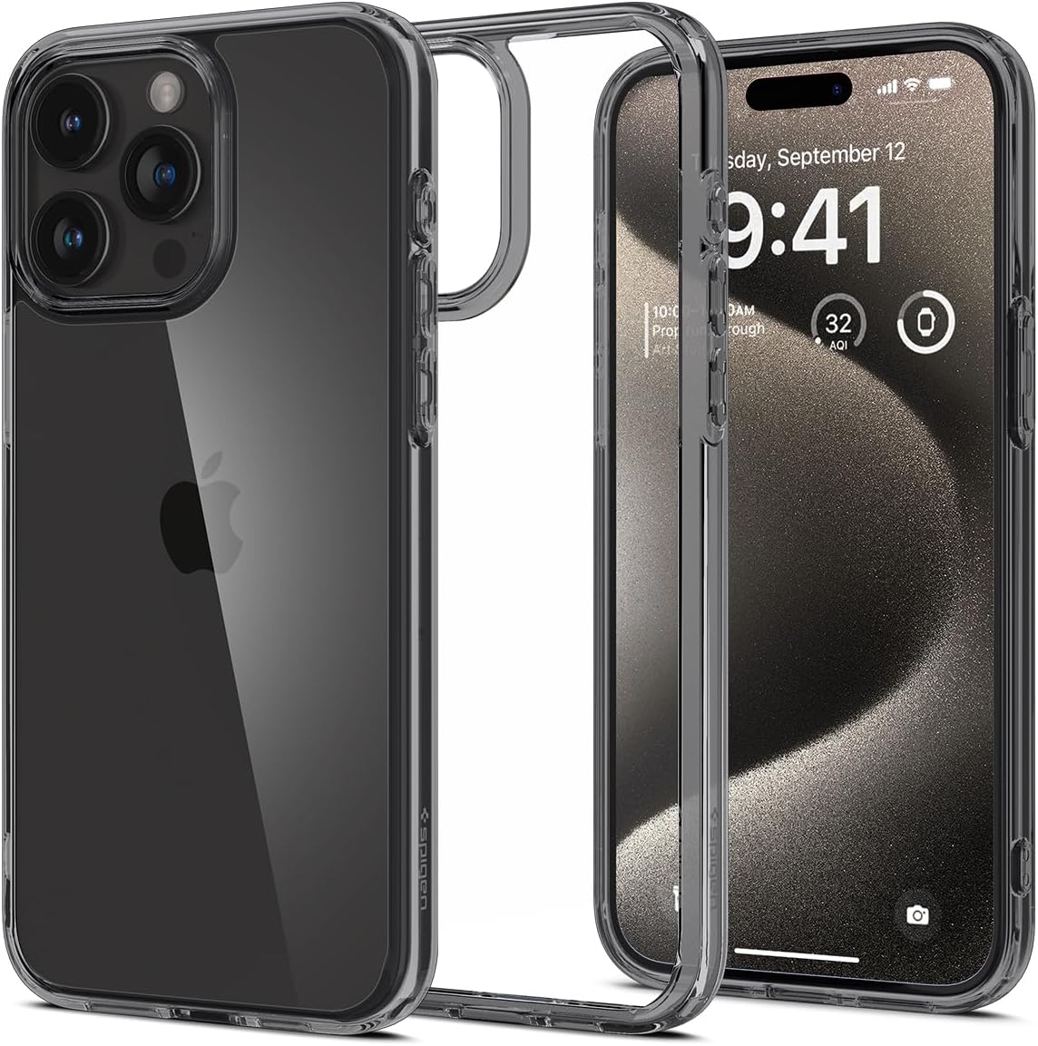 For iPhone 15 Case (2023) [Anti-Yellowing], [Military-Grade Protection] - Crystal Clear