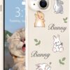 for iPhone 13 Case, Cute Kawaii Panda Pink Liquid Silicone Slim Fit Soft Gel Rubber Protective Phone Cover for Women Girls