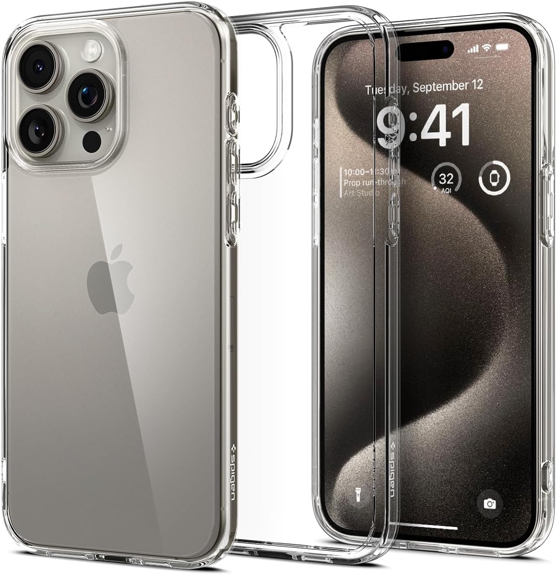 For iPhone 15 Case (2023) [Anti-Yellowing], [Military-Grade Protection] - Crystal Clear