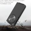 Open Case with Belt Clip, Open Holster Case with Screen Protector, Kickstand Holder, Slim Shell Full Body Shockproof Cell Phone Cover for One Plus 1+ Open-Black