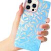 Square Phone Case for iPhone 13 Pro Max,Bling Glitter Colorful Slim Soft TPU Silicone Mobile Case for Women Girls Men Boys Cute Shockproof iPhone Protective Case 6.7 inch (Shell)