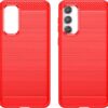 Compatible with  40 Pro 5G Case,Compatible with  40 Pro Plus 5G Shockproof Protection TPU Soft Shell Cell Phone Case Cover Red
