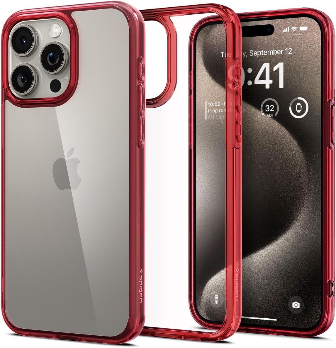 For iPhone 15 Case (2023) [Anti-Yellowing], [Military-Grade Protection] - Crystal Clear