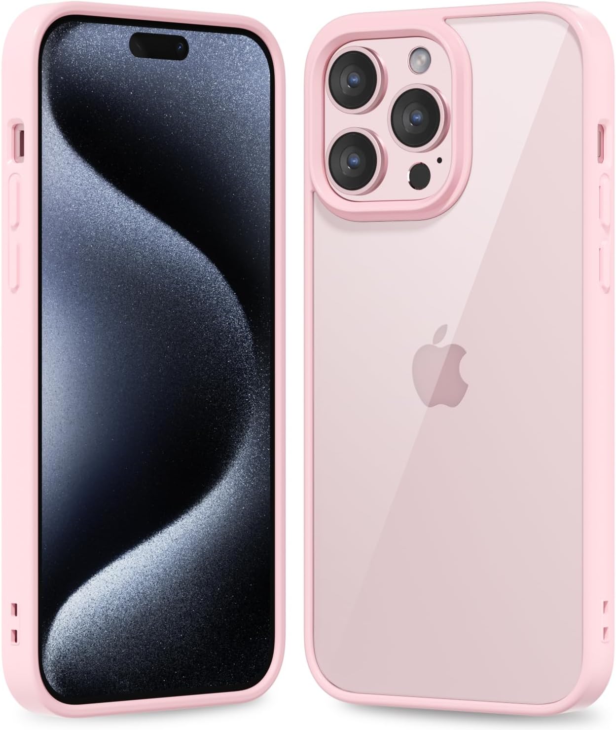 Thin Slim Clear case for iPhone XR, Transparent Hybrid Hard Shell Plastic & Soft Silicone Rubber Bumper, Non-Yellow Acrylic Protective Lightweight Cover for Women, White