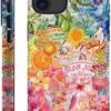 Compatible with for iPhone 14,Fruit Lemon European Summer Collage Phone Case for Girl Women Boy Men,Scratch Resistant Shockproof Cover Case for iPhone 14