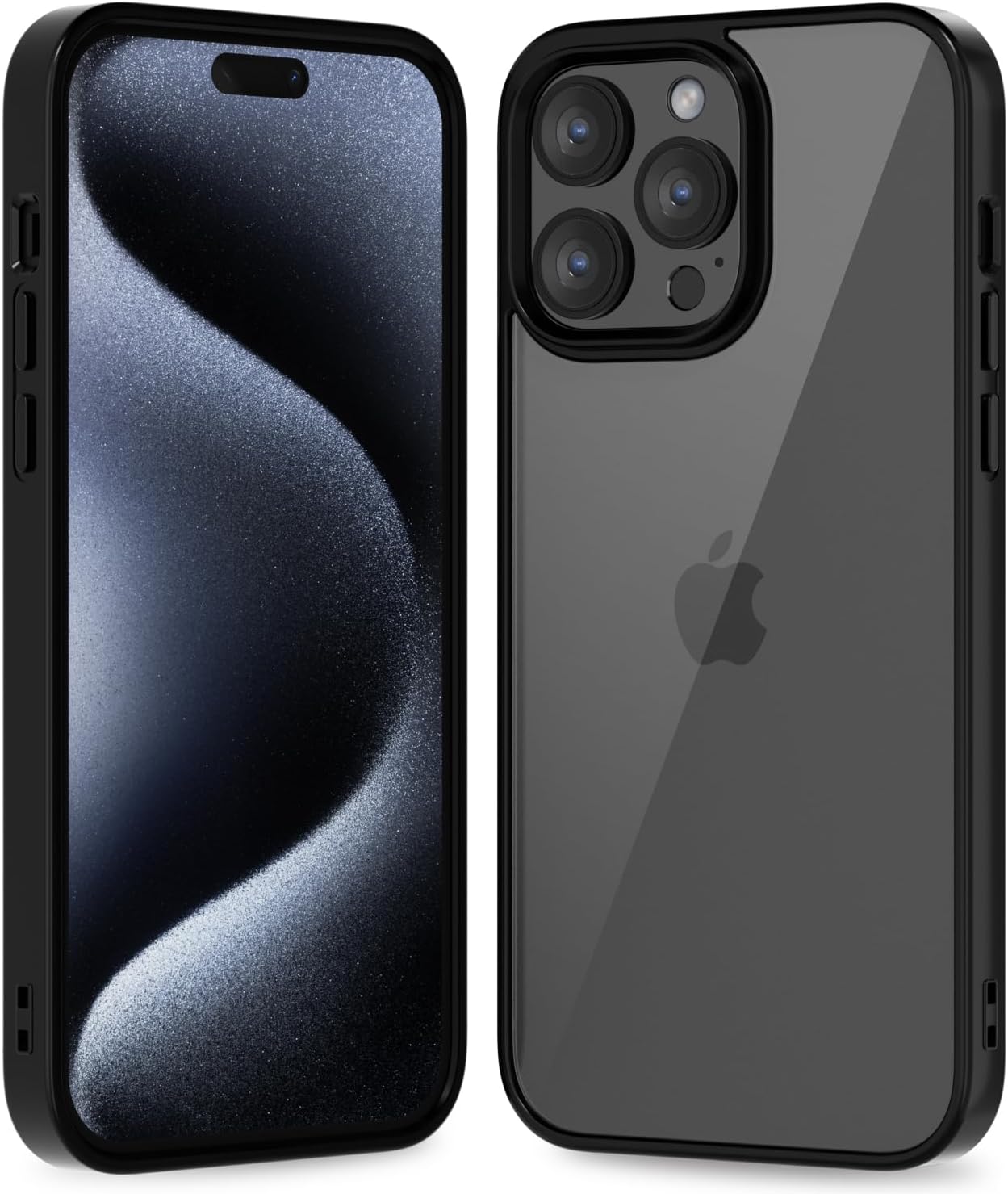 Thin Slim Clear case for iPhone XR, Transparent Hybrid Hard Shell Plastic & Soft Silicone Rubber Bumper, Non-Yellow Acrylic Protective Lightweight Cover for Women, White