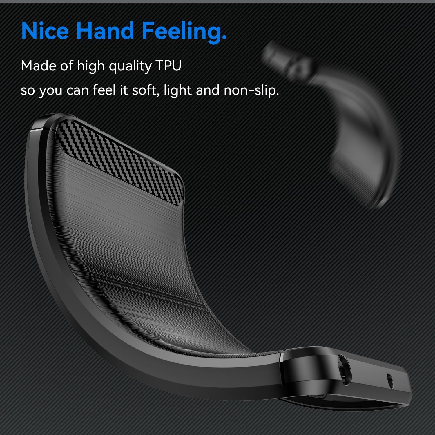 Compatible with P70 Case,Compatible with Pura 70 5G Shockproof Protection TPU Soft Shell Cell Phone Case Cover Black