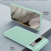 Google Pixel 8 Case: Dual Layer Durable Shockproof Protective Cell Phone Cover with Hybrid Matte Textured Shell | Heavy Duty Military Grade Rugged Drop Protection Bumper Tough Cases